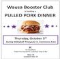 Booster Club Pulled Pork Fundraiser